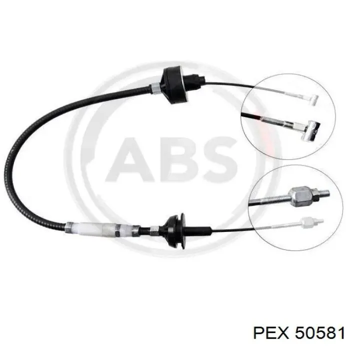 50581 PEX Трос зчеплення