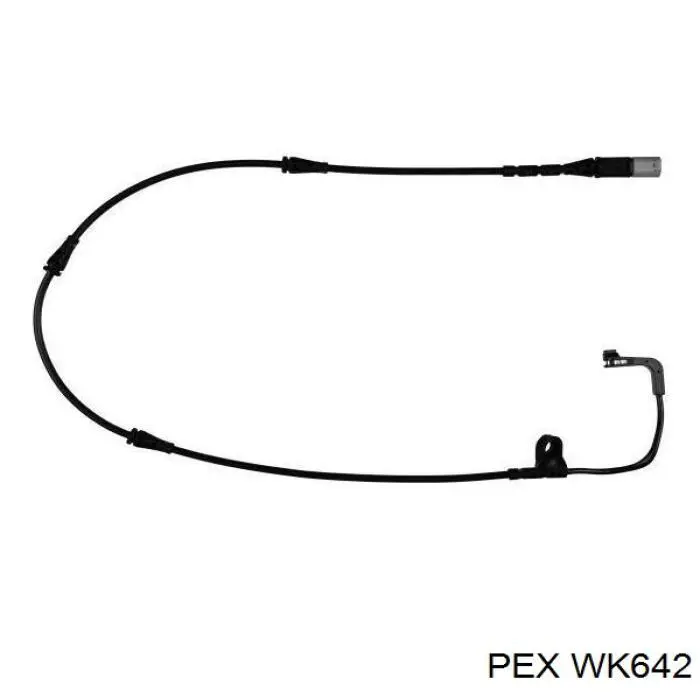 WK642 PEX датчик зносу гальмівних колодок, передній