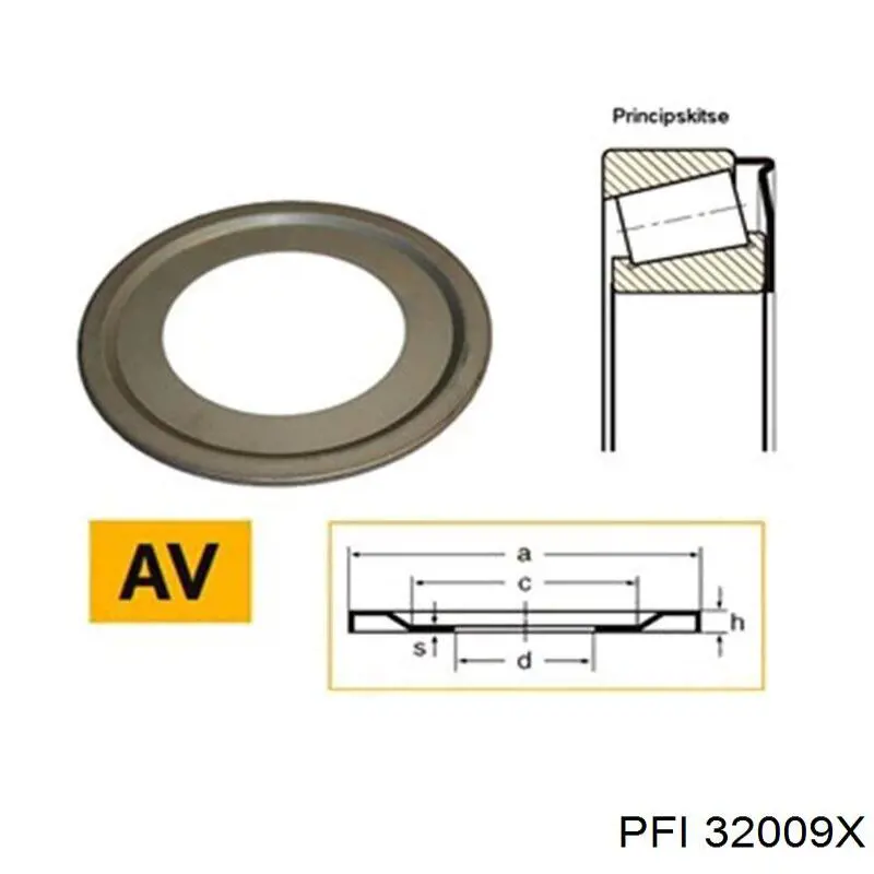 Купити 32009X PFI Підшипник ступиці передньої