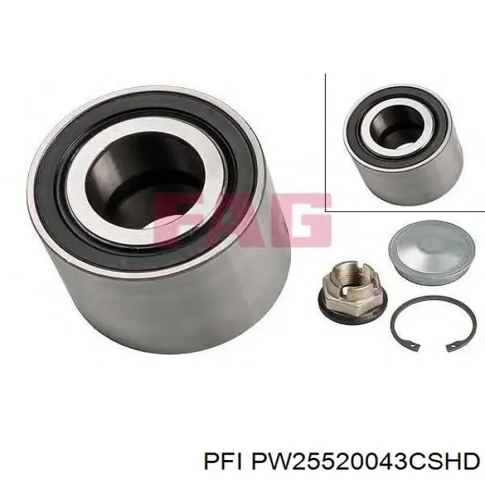 Купити PW25520043CSHD PFI Підшипник задньої ступиці