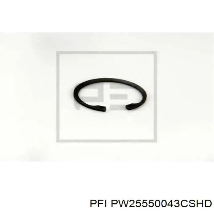 Підшипник маточини задньої PFI PW25550043CSHD ціна, від 19.21 USD
