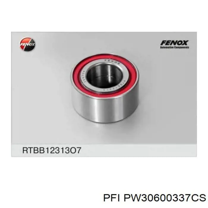 Комплект підшипник маточини передньої PFI PW30600337CS ціна, від 8.93 USD