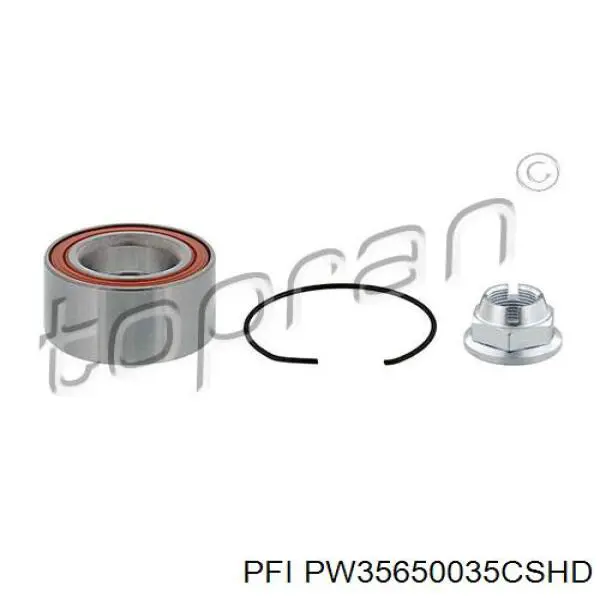 Підшипник маточини передньої PW35650035CSHD PFI