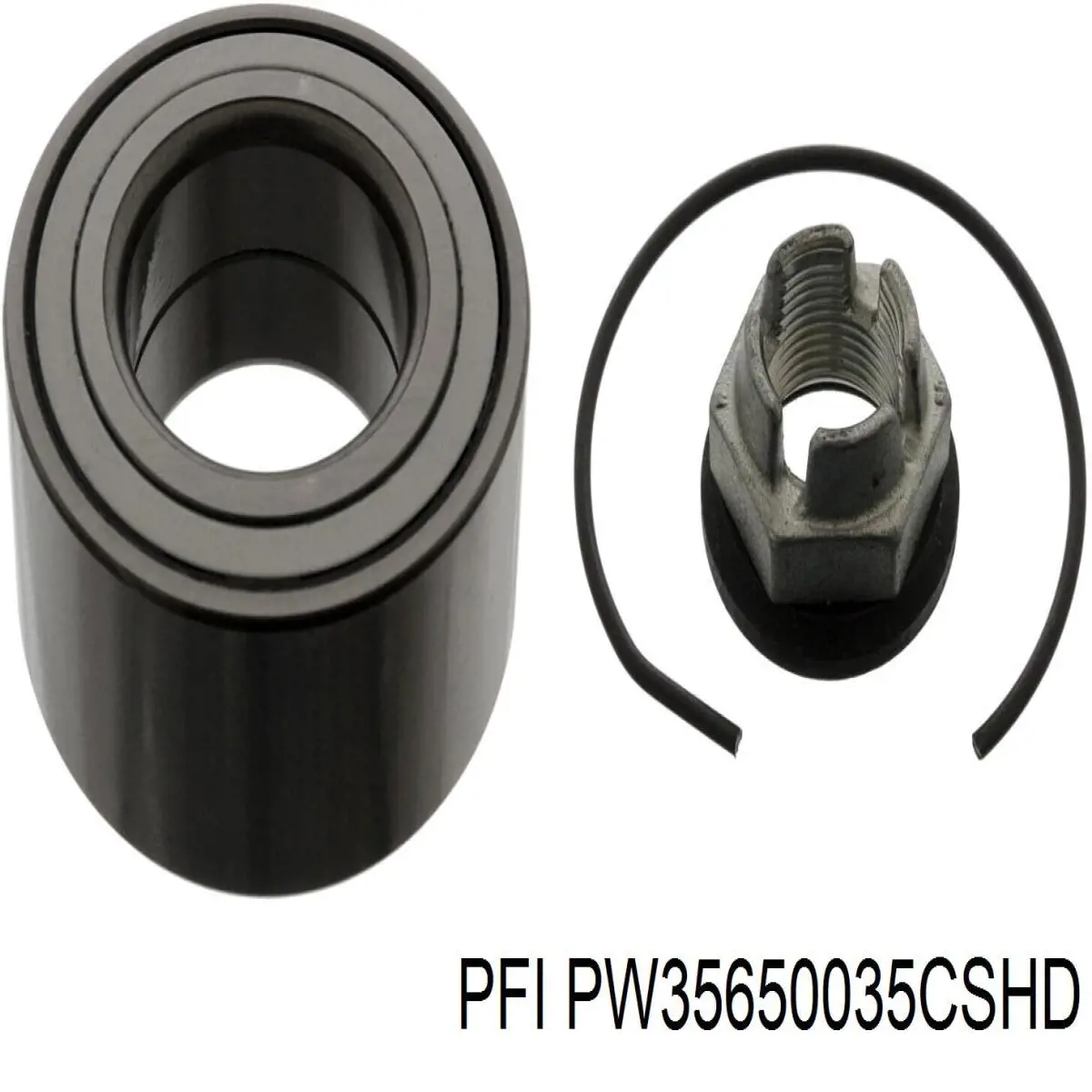 Комплект підшипник маточини передньої PFI PW35650035CSHD ціна, від 14.78 USD