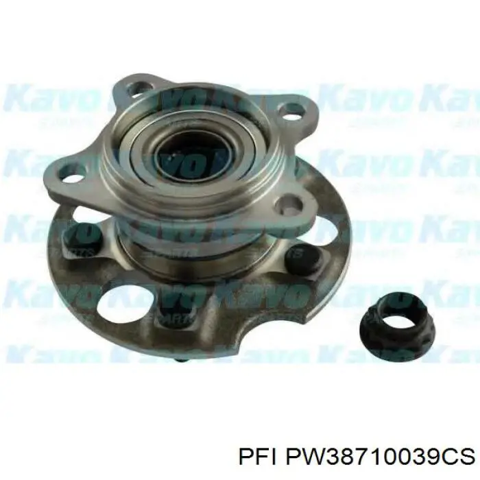 Комплект підшипник маточини передньої PFI PW38710039CS ціна, від 16.56 USD