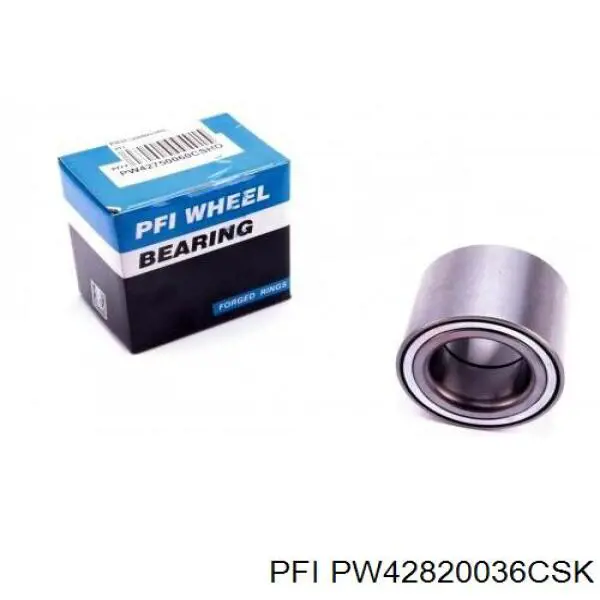 Комплект підшипник маточини передньої PFI PW42820036CSK ціна, від 19.71 USD
