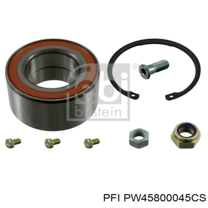 Підшипник маточини задньої PFI PW45800045CS ціна, від 17.18 USD