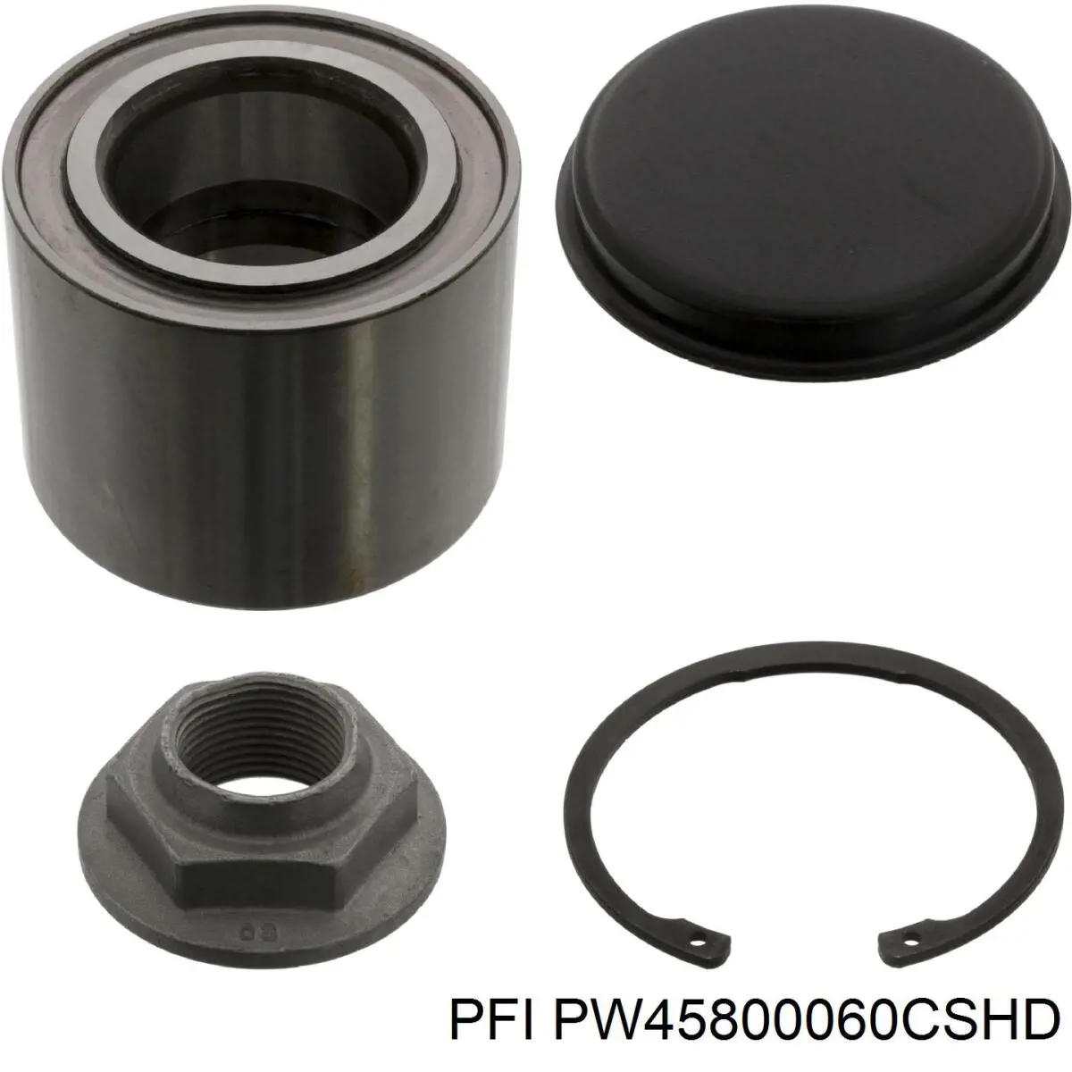 Підшипник маточини задньої PFI PW45800060CSHD ціна, від 36.81 USD