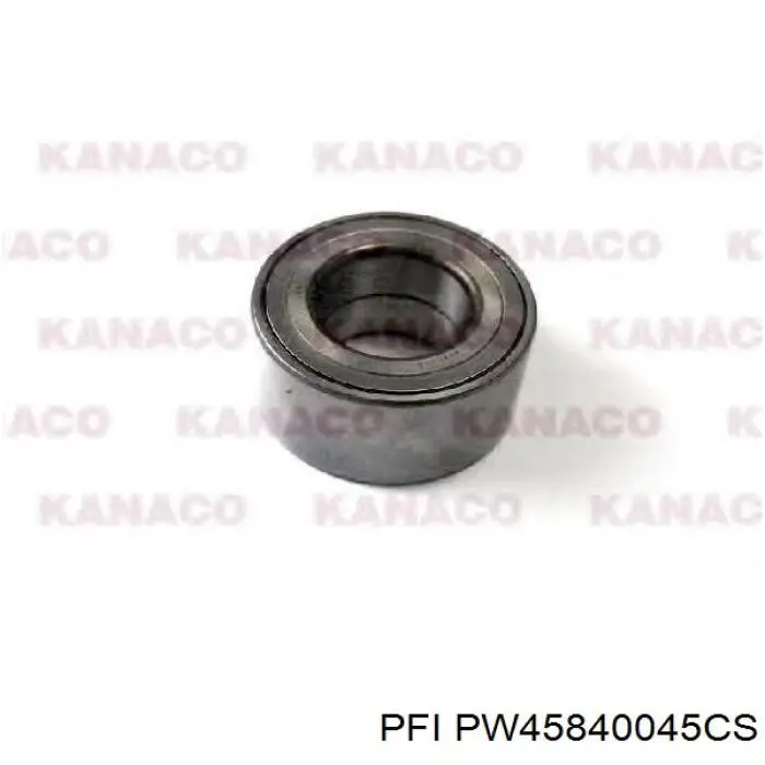 Комплект підшипник маточини передньої PFI PW45840045CS ціна, від 43.23 USD