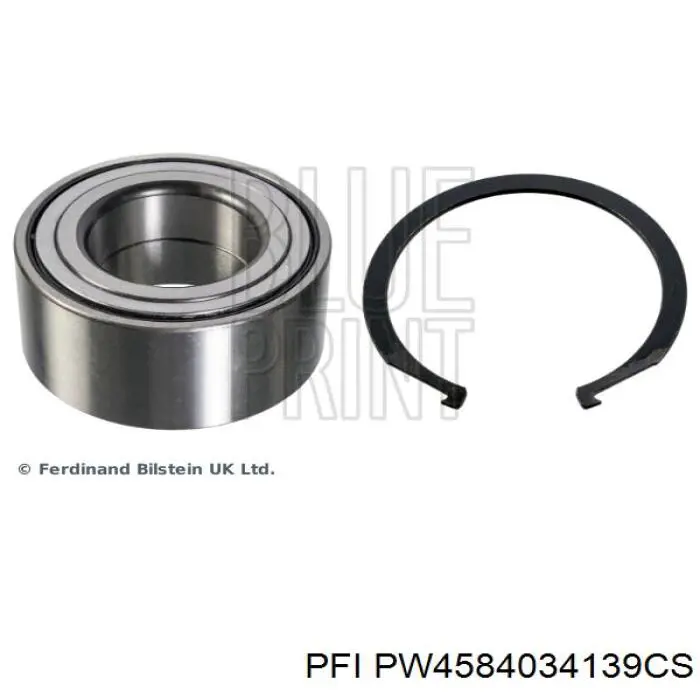 Комплект підшипник маточини передньої PFI PW4584034139CS ціна, від 25.44 USD