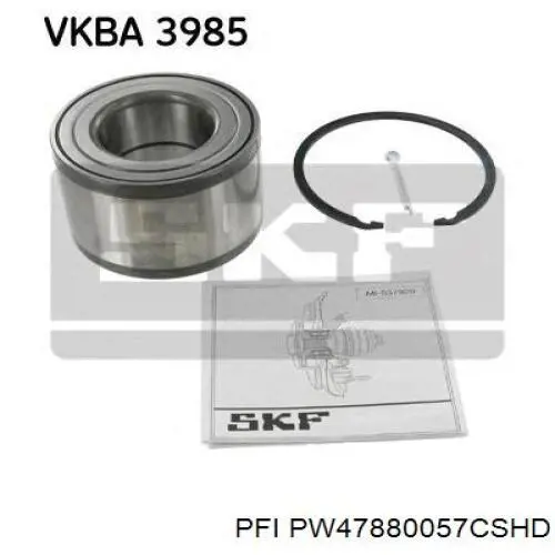 Підшипник задньої ступиці PW47880057CSHD PFI