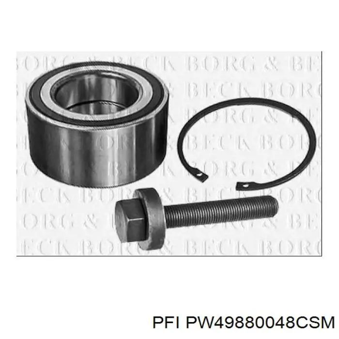 Підшипник ступиці PW49880048CSM PFI