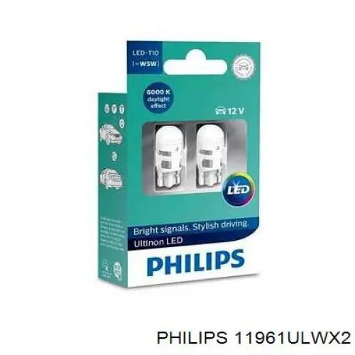 11961ULWX2 Philips Лампочка плафону освітлення салону/кабіни