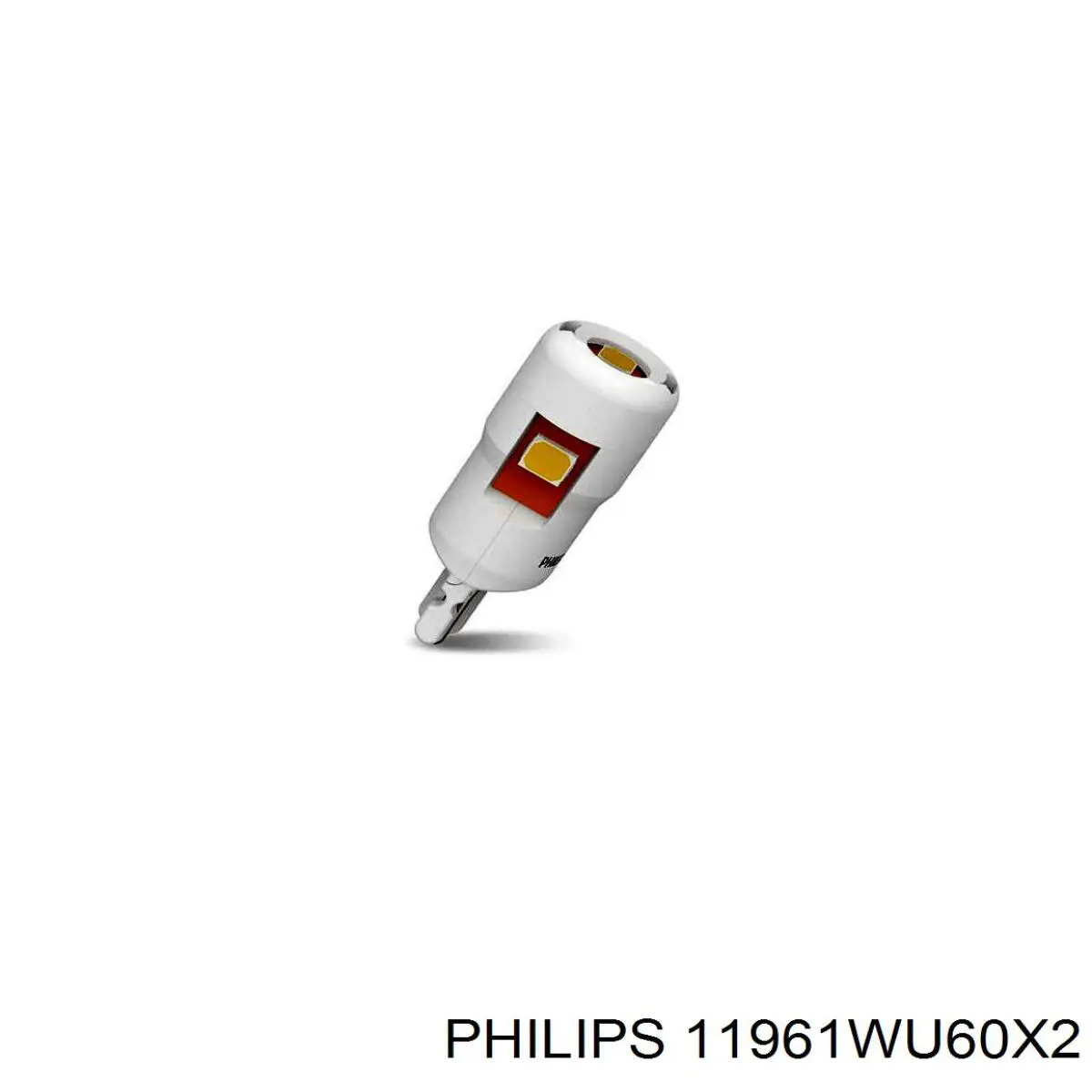 Лампочка плафону освітлення салону/кабіни 11961WU60X2 Philips