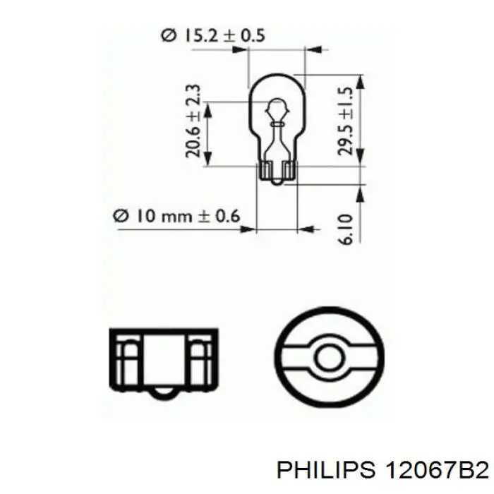 Лампи Philips 12067B2 ціна, від 0.75 USD