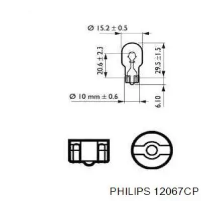 Купити 12067CP Philips Лампочки