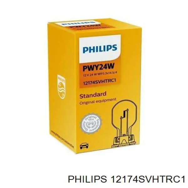 Лампочка покажчика повороту Philips 12174SVHTRC1 ціна, від 22.73 USD