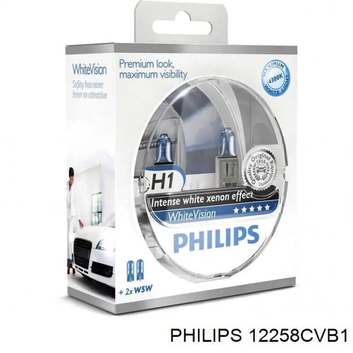 Лампочка галогенна Philips 12258CVB1 ціна, від 2.08 USD