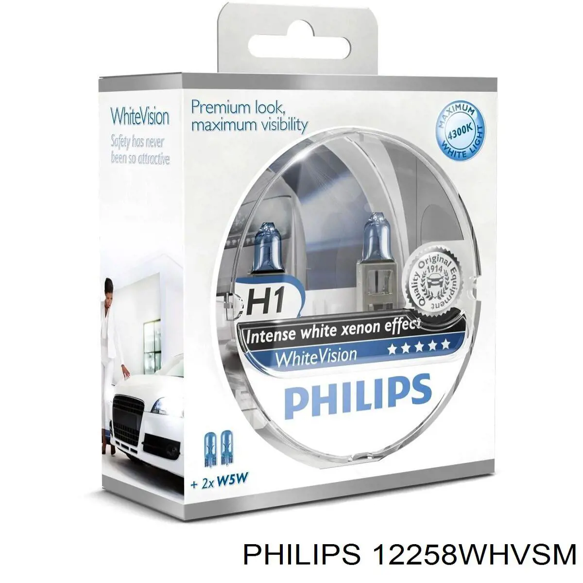 12258WHVSM Philips лампочка галогенна