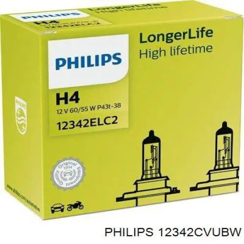 Купити 12342CVUBW Philips Лампочка галогенна