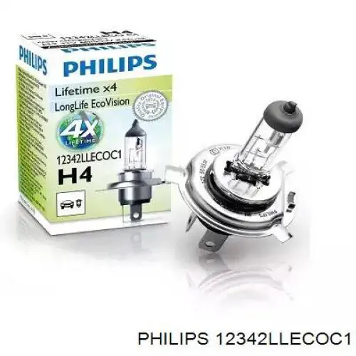 12342LLECOC1 Philips лампочка галогенна