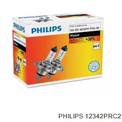 12342PRC2 Philips Лампочка галогенна