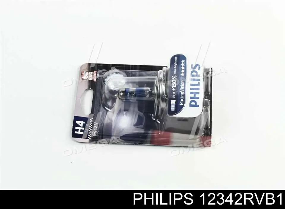 Лампочка галогенна Philips 12342RVB1 ціна, від 2.82 USD