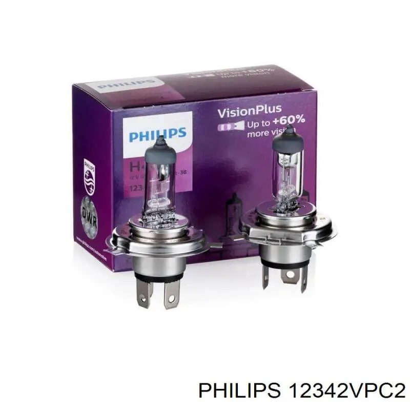 12342VPC2 Philips Лампочка галогенна