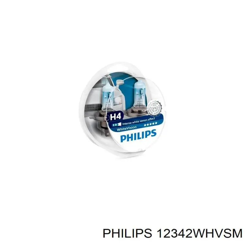 12342WHVSM Philips Лампочка галогенна