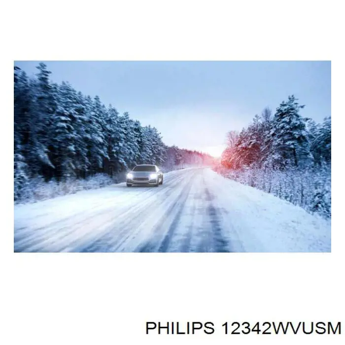 12342WVUSM Philips Лампочка галогенна