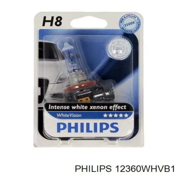 Лампочка галогенна 12360WHVB1 Philips