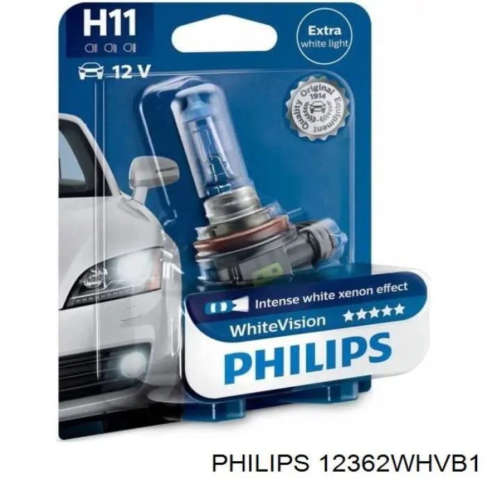 12362WHVB1 Philips Лампа автомобільна