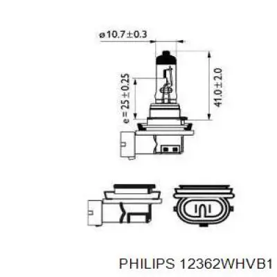 Лампи Philips 12362WHVB1 ціна, від 6.33 USD