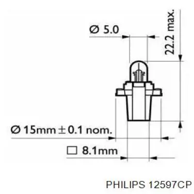 Лампа Philips 12597CP