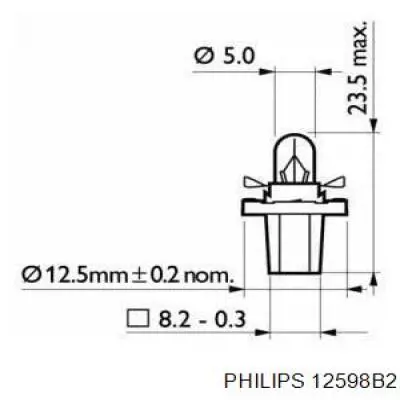 Лампочка 12598B2 Philips