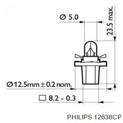Лампи Philips 12638CP ціна, від 0.71 USD