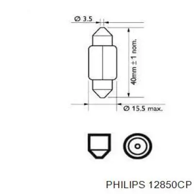 Лампи Philips 12850CP ціна, від 0.77 USD