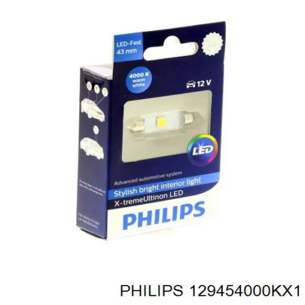 129454000KX1 Philips світлодіодна лампочка (led)