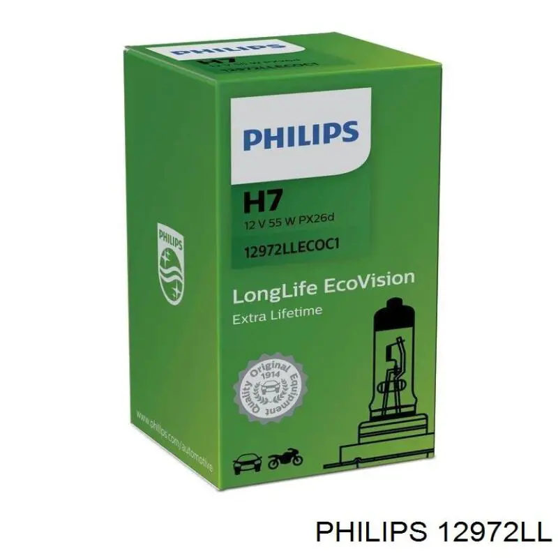 Лампочка галогенна 12972LL Philips