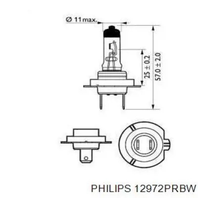 Купити 12972PRBW Philips Лампочка галогенна
