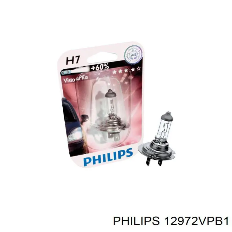 Лампочка галогенна 12972VPB1 Philips