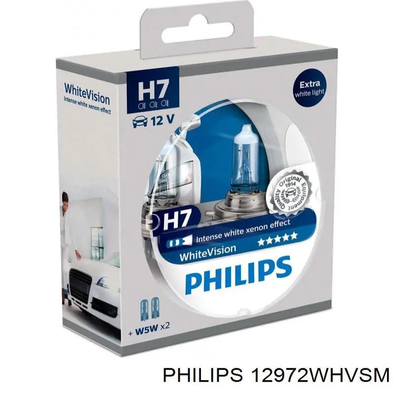 Лампочка галогенна Philips 12972WHVSM