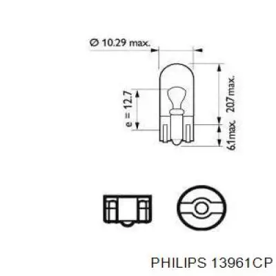 13961CP Philips лампочка