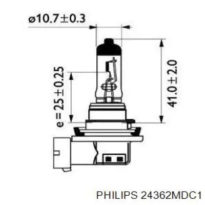 Лампи Philips 24362MDC1 ціна, від 8.41 USD