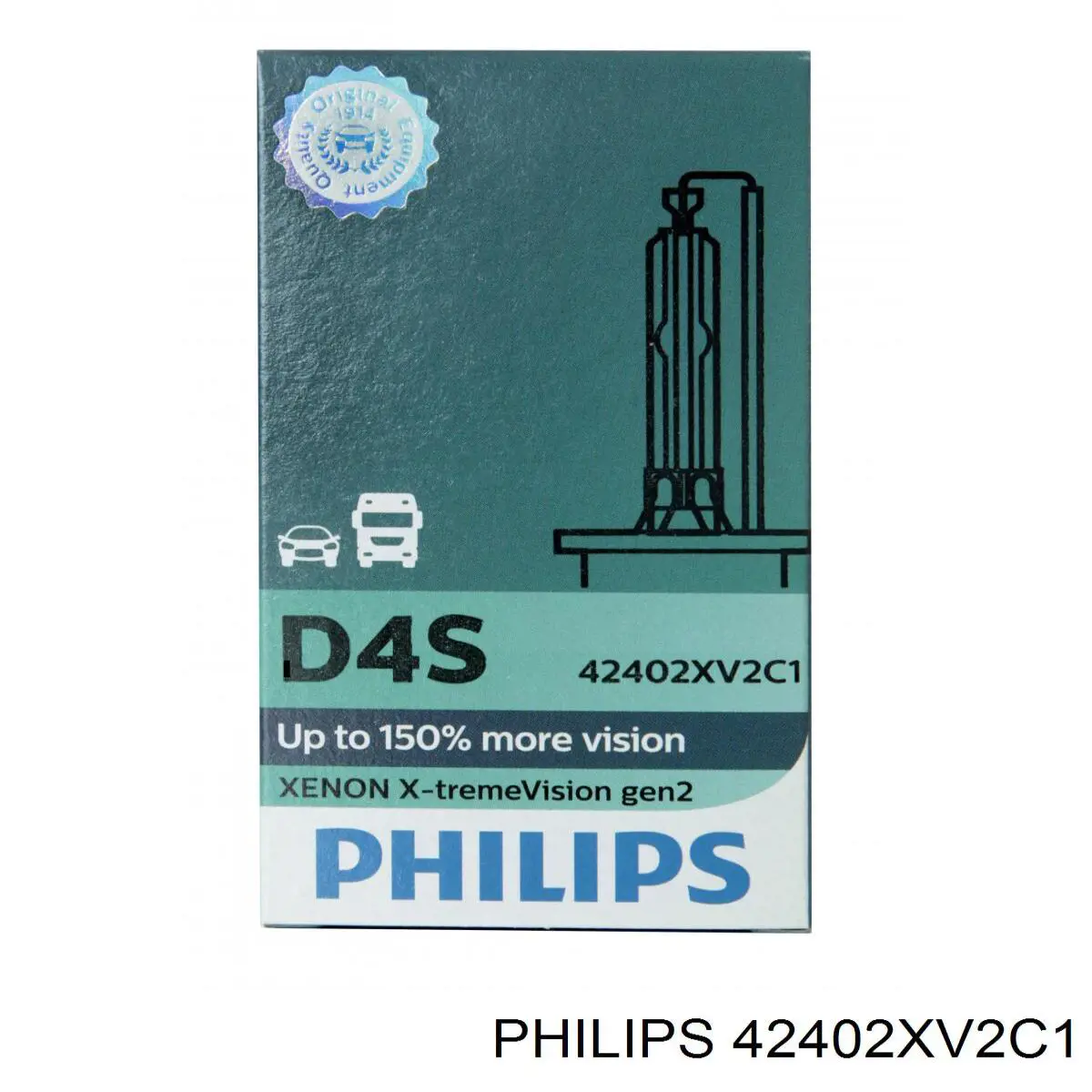 Ксенон Philips 42402XV2C1 ціна, від 43.39 USD