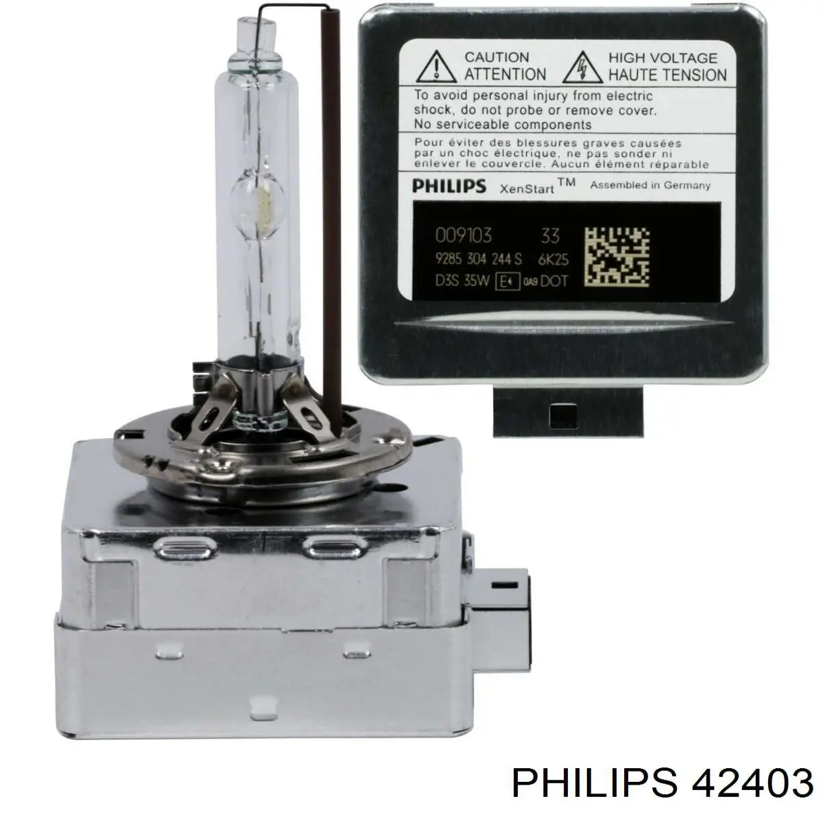 Купити 42403 Philips Лампочка ксеноновая