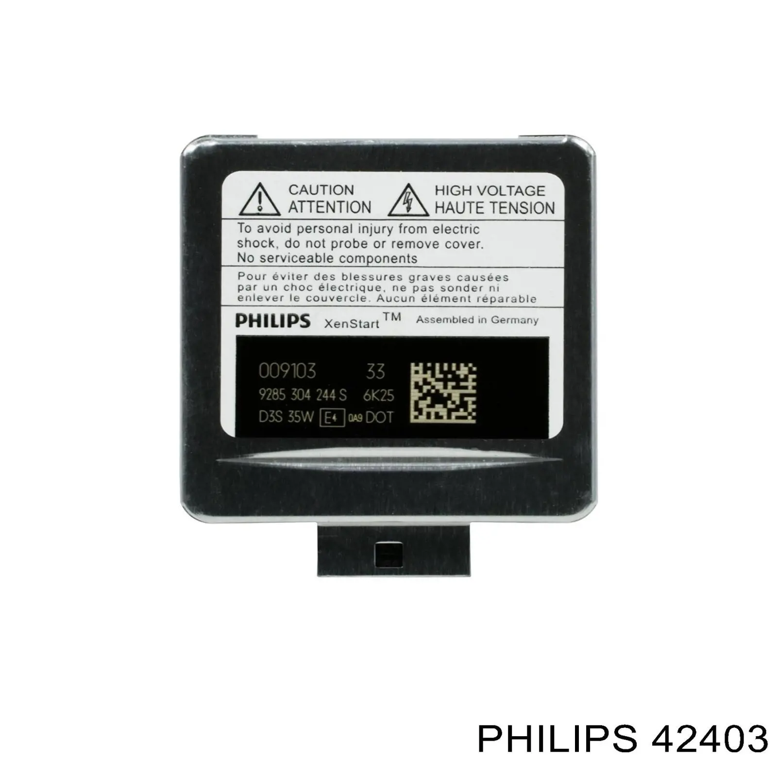 Лампочка ксеноновая 42403 Philips