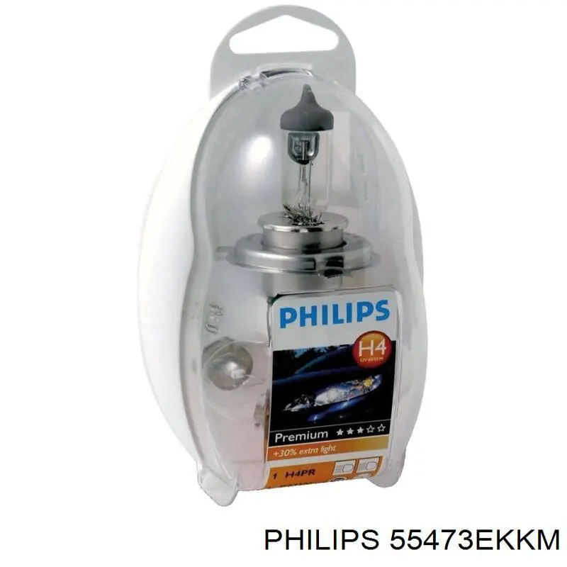 Далеке, ближнє світло галоген Philips 55473EKKM ціна, від 6.00 USD