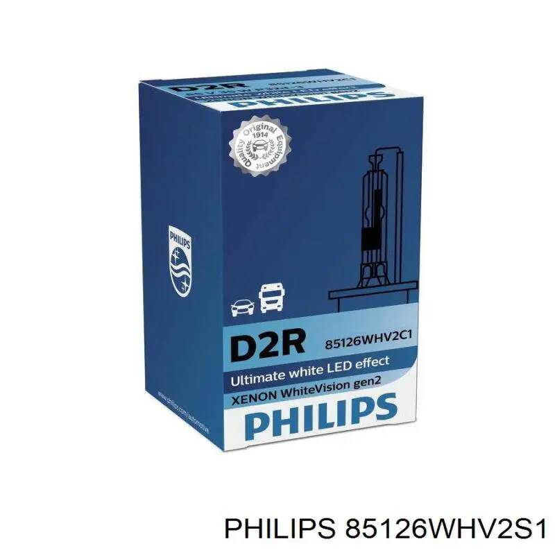 Купити 85126WHV2S1 Philips Лампочка ксеноновая