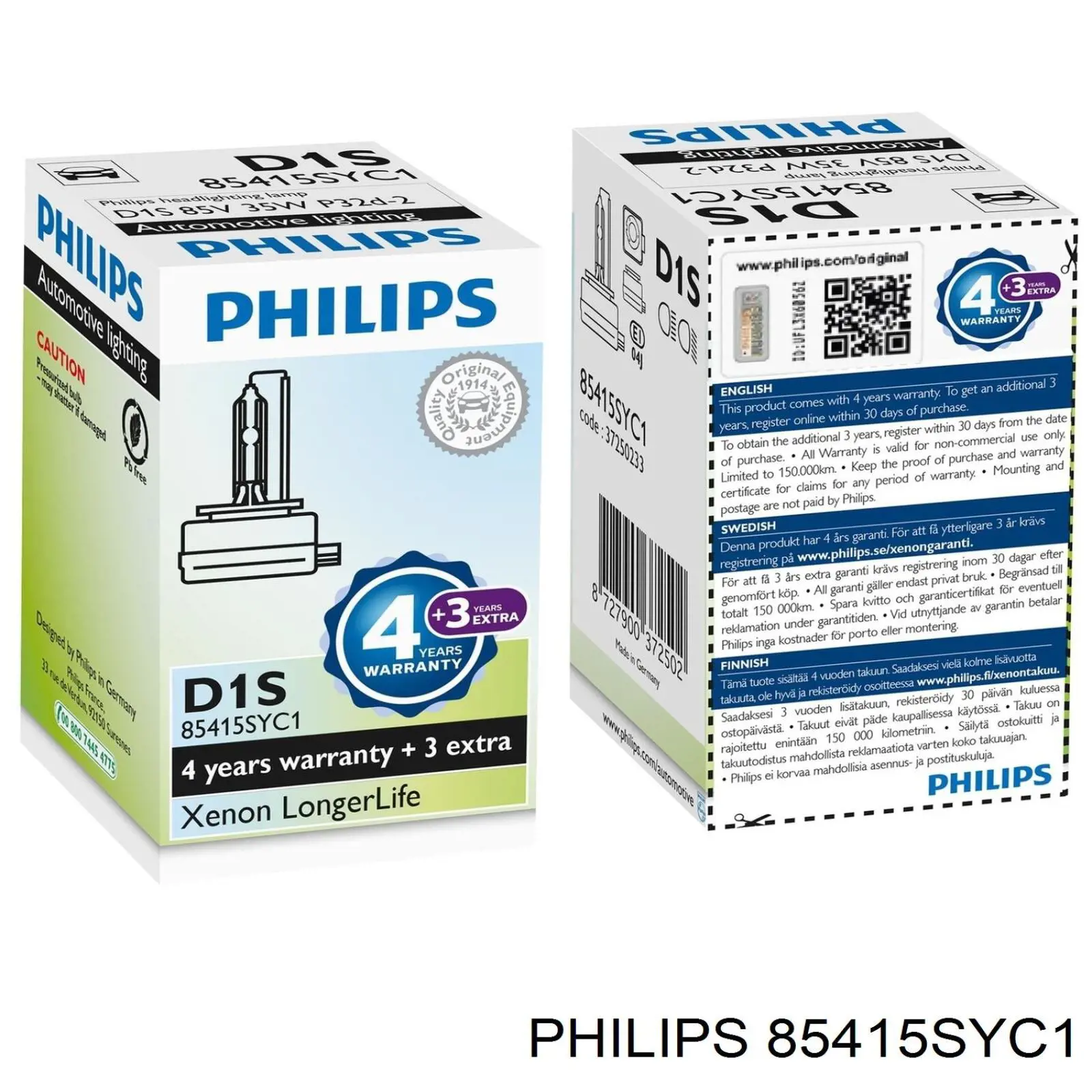 85415SYC1 Philips Лампочка ксеноновая